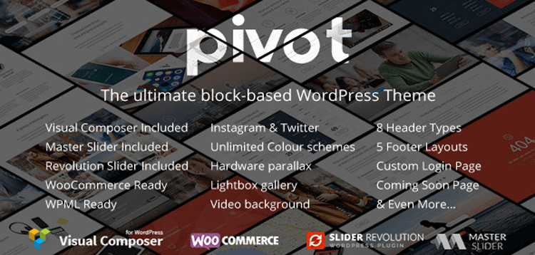 Item cover for download Pivot | Responsive Multipurpose WordPress Theme