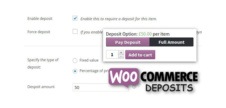 Item cover for download WooCommerce Deposits - Partial Payments Plugin