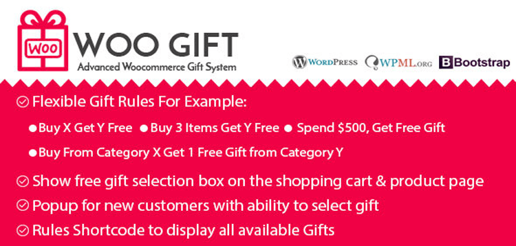 Item cover for download Woo Gift : Advanced Woocommerce Gift Plugin