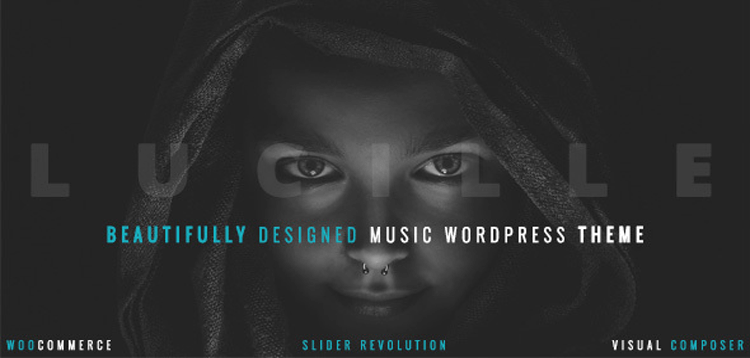 Item cover for download Lucille - Music WordPress Theme