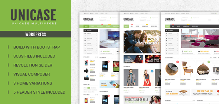 Item cover for download Unicase - Electronics Store WooCommerce Theme