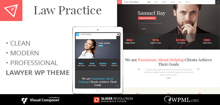 Item cover for download LAW PRACTICE - Lawyer WordPress Theme