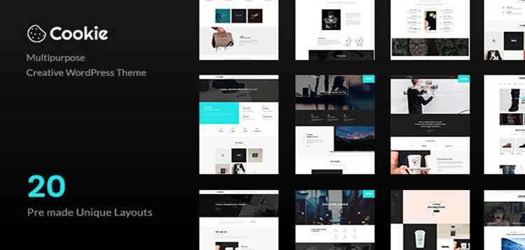 Item cover for download Cookie | Multipurpose Creative WordPress Theme