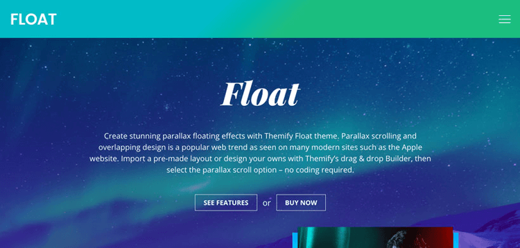 Item cover for download Themify Float Premium WordPress Theme