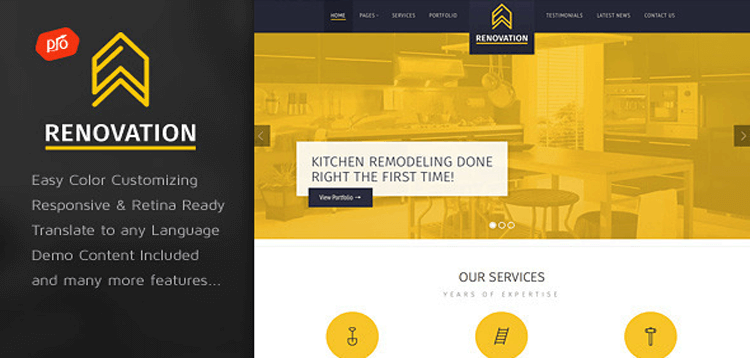 Item cover for download Renovation - Construction Company Theme