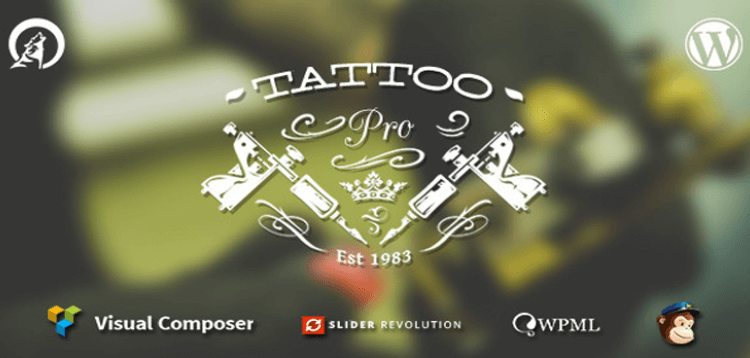 Item cover for download Tattoo Pro - Your Tattoo Shop WordPress Theme