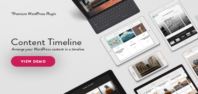 Item cover for download Content Timeline - Responsive WordPress Plugin for Displaying Posts/Categories in a Sliding Timeline