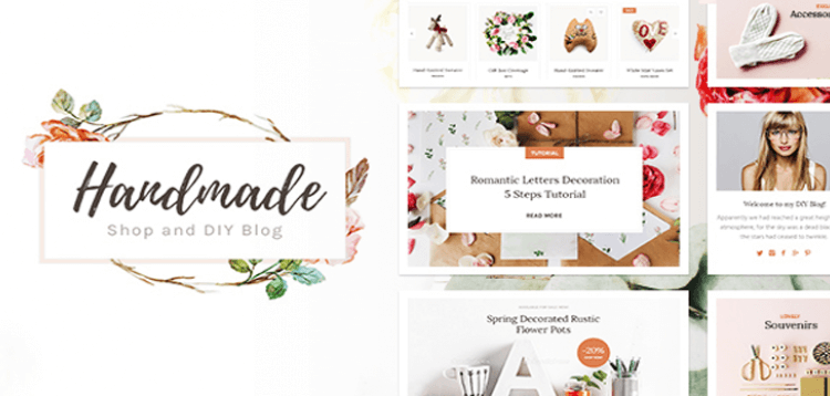 Item cover for download Handmade Shop - Handicraft Blog  Creative Shop WordPress Theme