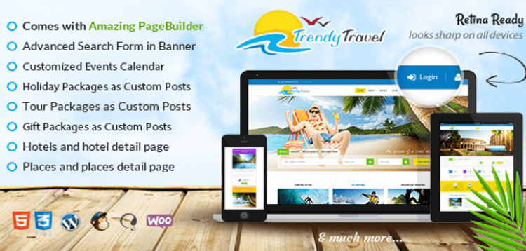 Item cover for download Trendy Travel - Tour, Travel & Travel Agency Theme