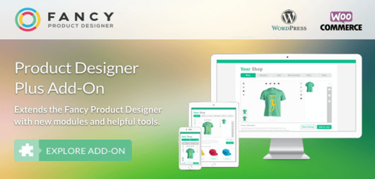 Item cover for download Fancy Product Designer Plus Add-On | WooCommerce/WordPress