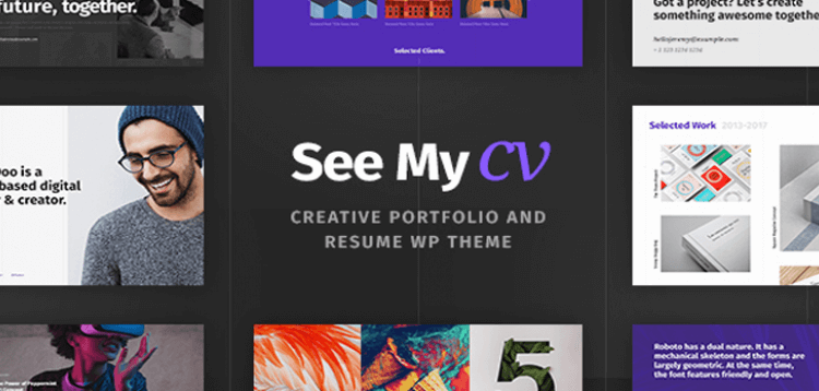 Item cover for download See My CV - Resume  vCard WordPress Theme