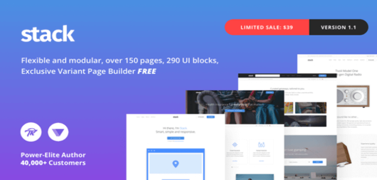 Item cover for download Stack - Multi-Purpose WordPress Theme with Variant Page Builder  Visual Composer