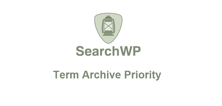 Item cover for download SearchWP – Term Archive Priority 