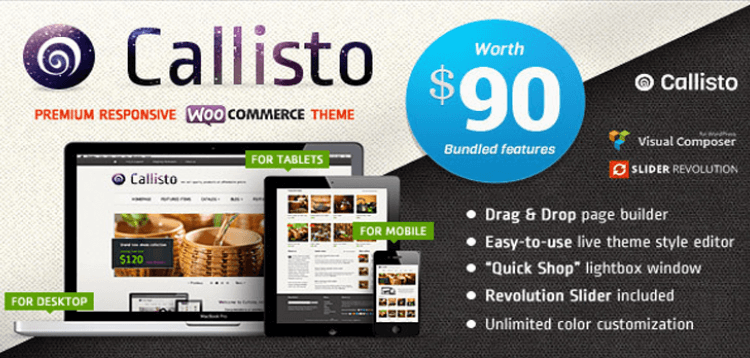 Item cover for download Callisto WooCommerce — Premium Responsive Theme