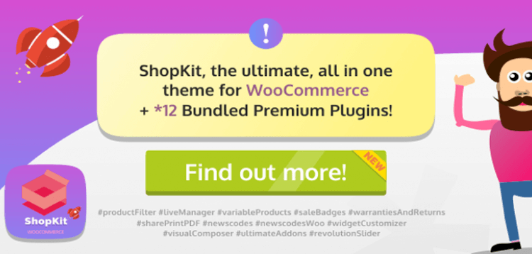 Item cover for download ShopKit - The WooCommerce Theme