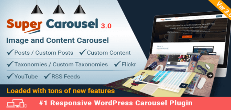 Item cover for download Super Carousel - Responsive Wordpress Plugin