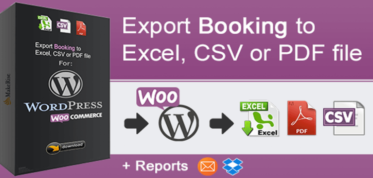 Item cover for download WooCommerce Booking Export