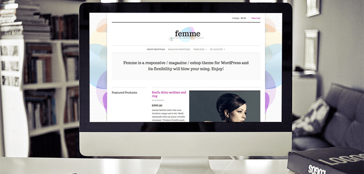 Item cover for download CSS Igniter Femme WordPress Theme