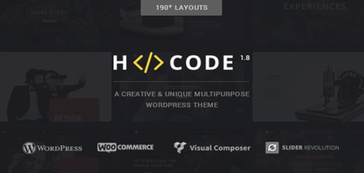 Item cover for download H-Code Responsive  Multipurpose WordPress Theme