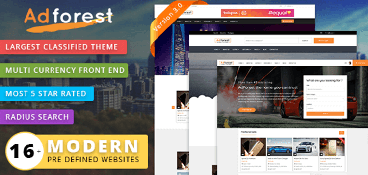 Item cover for download AdForest - Classified Ads WordPress Theme