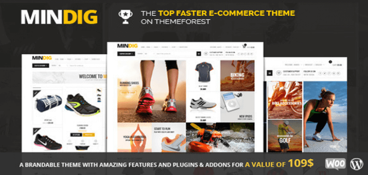 Item cover for download Mindig: a Flat  Multipurpose Ecommerce Theme