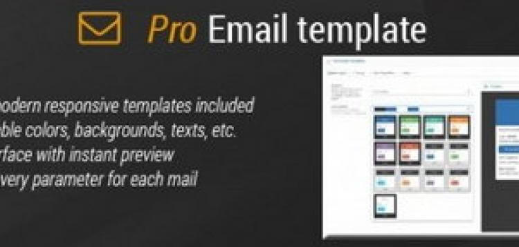 Item cover for download Pro Email Template OpenCart
