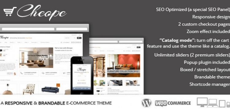 Item cover for download Cheope Shop - Flexible e-Commerce Theme