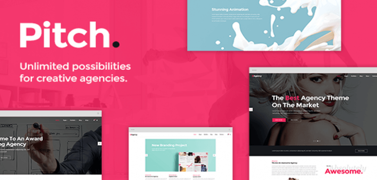 Item cover for download Pitch - A Theme for Freelancers and Agencies 