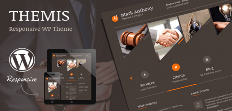 Item cover for download Themis - Law Lawyer Business WordPress Theme