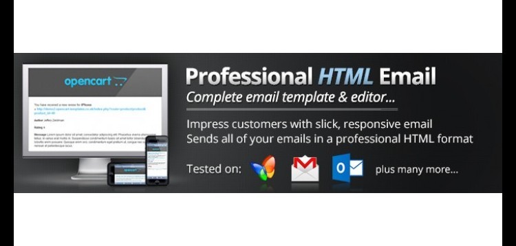 Item cover for download Advanced Professional HTML Email Template