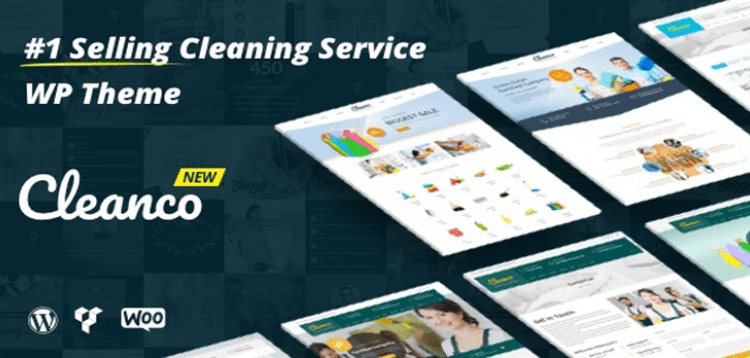 Item cover for download Cleanco - Cleaning Service Company WordPress Theme
