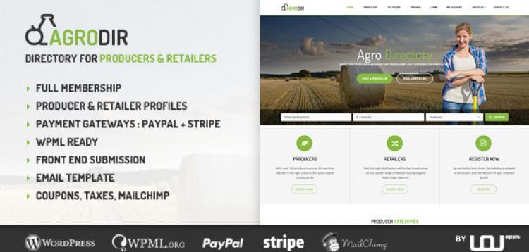 Item cover for download Agrodir - Directory for Producers  Retailers