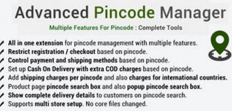 Item cover for download Advanced Postcode Manager: Best Postcode Management Tool OpenCart