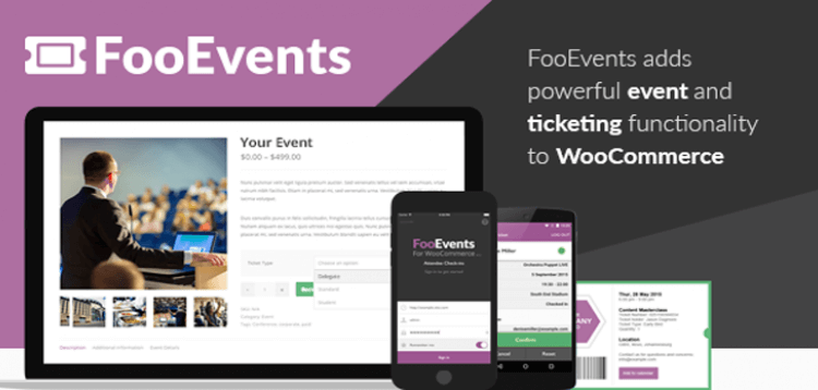 Item cover for download FooEvents for WooCommerce