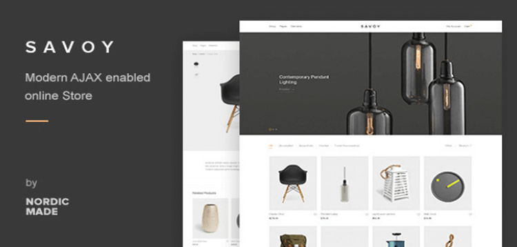 Item cover for download Savoy - Minimalist AJAX WooCommerce Theme