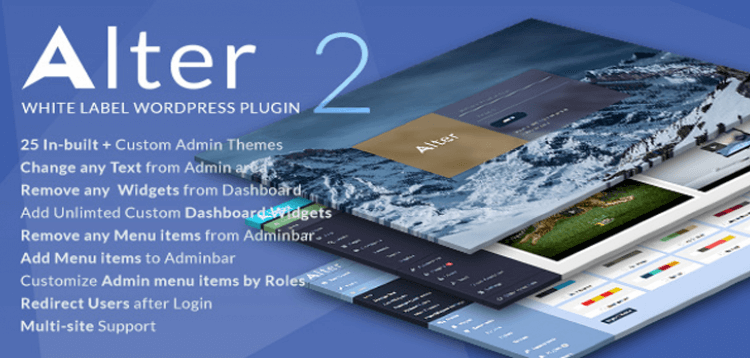 Item cover for download White Label Wordpress Plugin - WpAlter