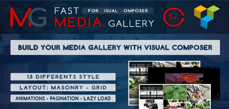 Item cover for download Fast Media Gallery For Visual Composer - Wordpress Plugin 
