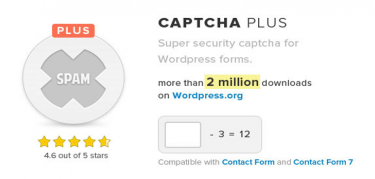 Item cover for download CodeCanyon Captcha Plus