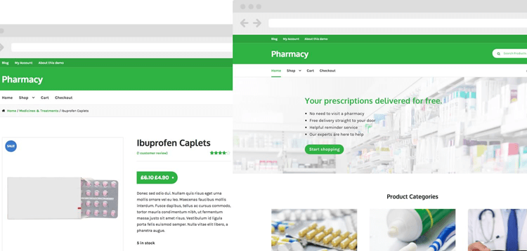 Item cover for download Woocommerce - STOREFRONT Pharmacy