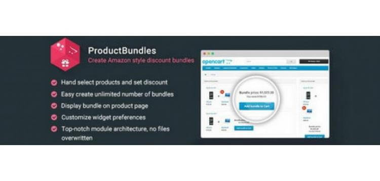 Item cover for download ProductBundles - Create Amazon style discount bundles OpenCart
