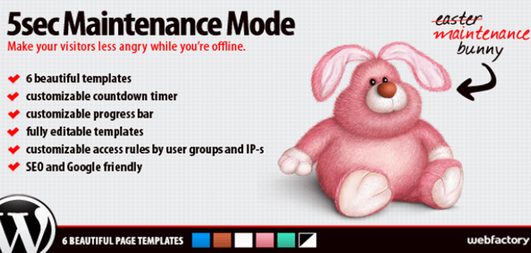Item cover for download 5sec Maintenance Mode
