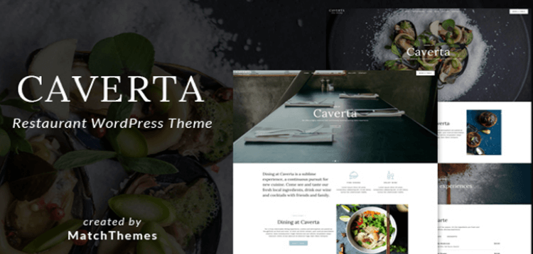 Item cover for download Caverta - Fine Dining Restaurant WordPress Theme