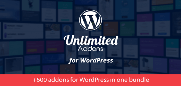 Item cover for download Unlimited Addons for WordPress