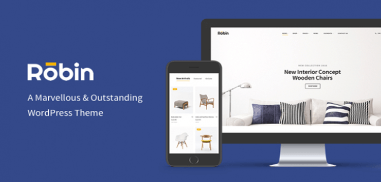Item cover for download Robin - A Furniture WooCommerce WordPress Theme