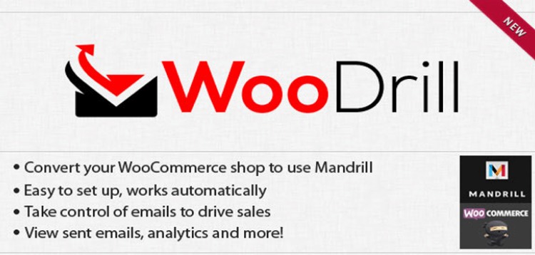 Item cover for download WooDrill - Mandrill For WooCommerce