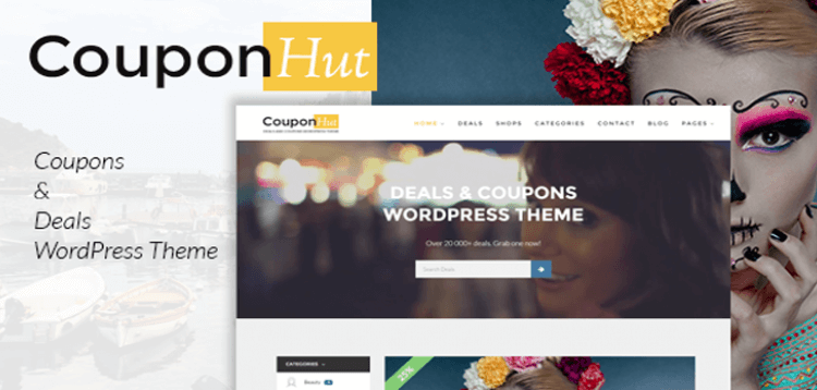Item cover for download CouponHut - Coupons  Deals WordPress Theme
