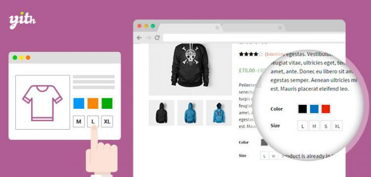 Item cover for download YITH WooCommerce Color and Label Variations Premium