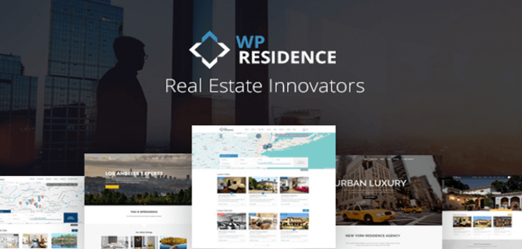 Item cover for download Residence Real Estate WordPress Theme