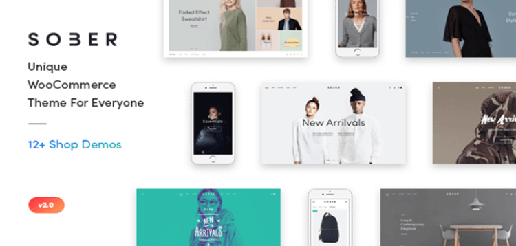 Item cover for download Sober - WooCommerce WordPress Theme