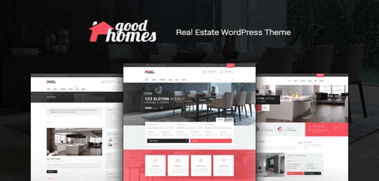 Item cover for download Good Homes | A Contemporary Real Estate WordPress Theme